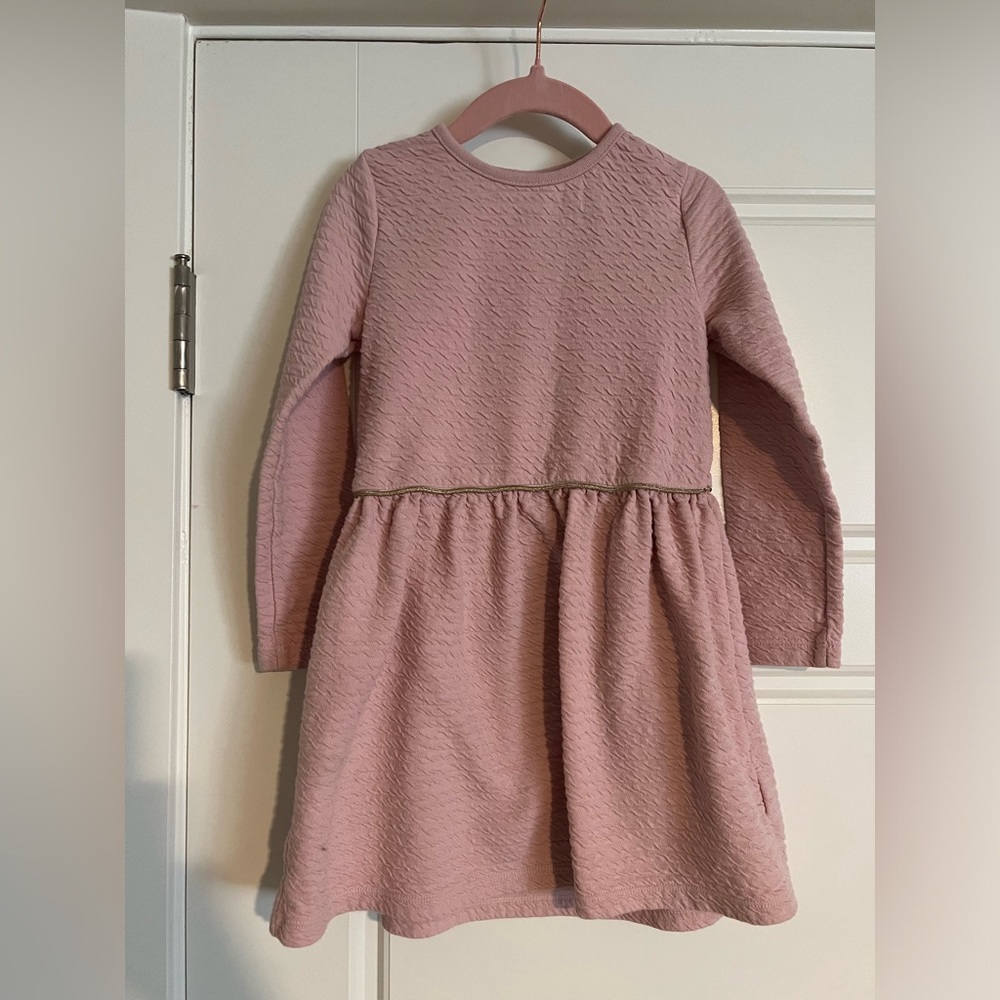 $10 ADD ON pink Dress H&M‎ 3-4T 3t 4t  metallic Zara cotton on kids